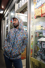 COVERED IN PILLS L/S HOODY