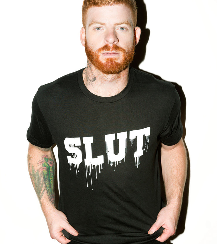 SLUT T BLK