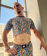 PILLS PRINT CROP TOP